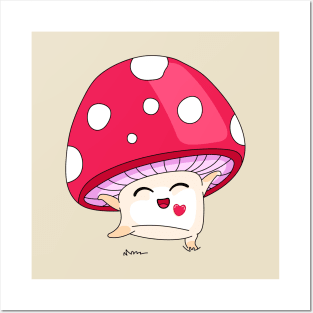 Merry mushroom Posters and Art